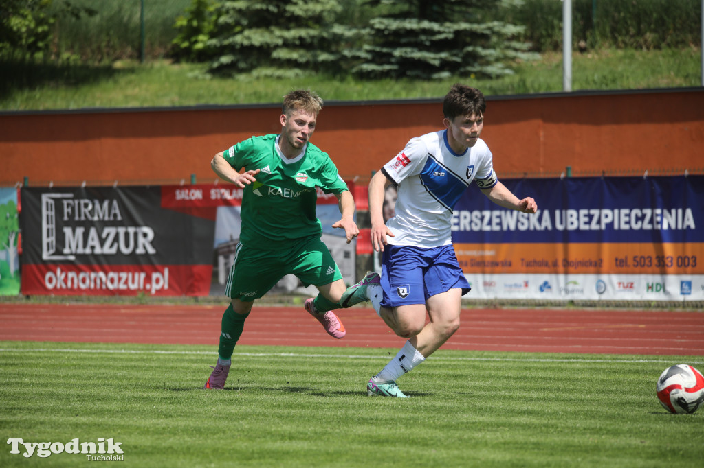 Klasa okręgowa: Tucholanka Tuchola - Zawisza II Bydgoszcz 3:2 (3:0)