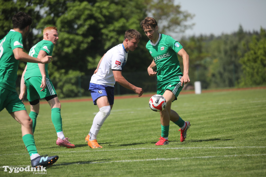 Klasa okręgowa: Tucholanka Tuchola - Zawisza II Bydgoszcz 3:2 (3:0)