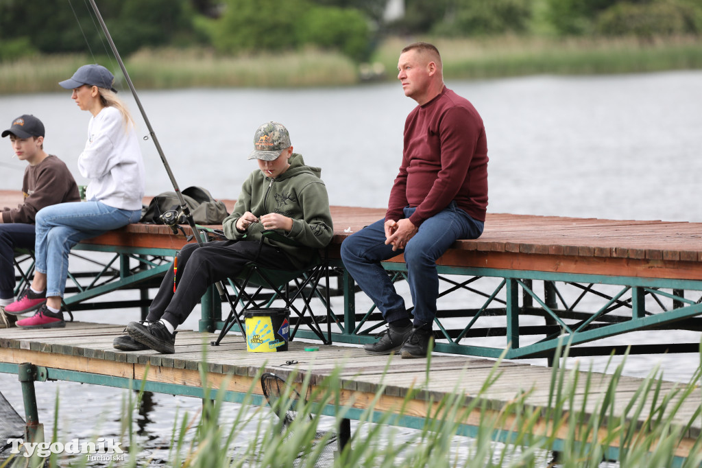 Dzień Dziecka nad Głęboczkiem - wędkarskie zawody najmłodszych
