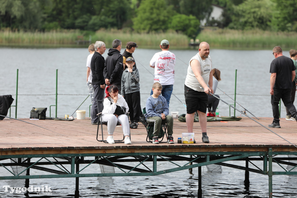 Dzień Dziecka nad Głęboczkiem - wędkarskie zawody najmłodszych