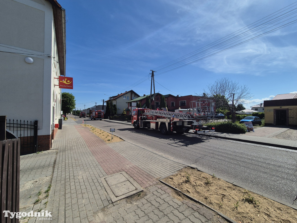 Śliwice: Interwencja licznych służb w centrum wsi. Co się wydarzyło?