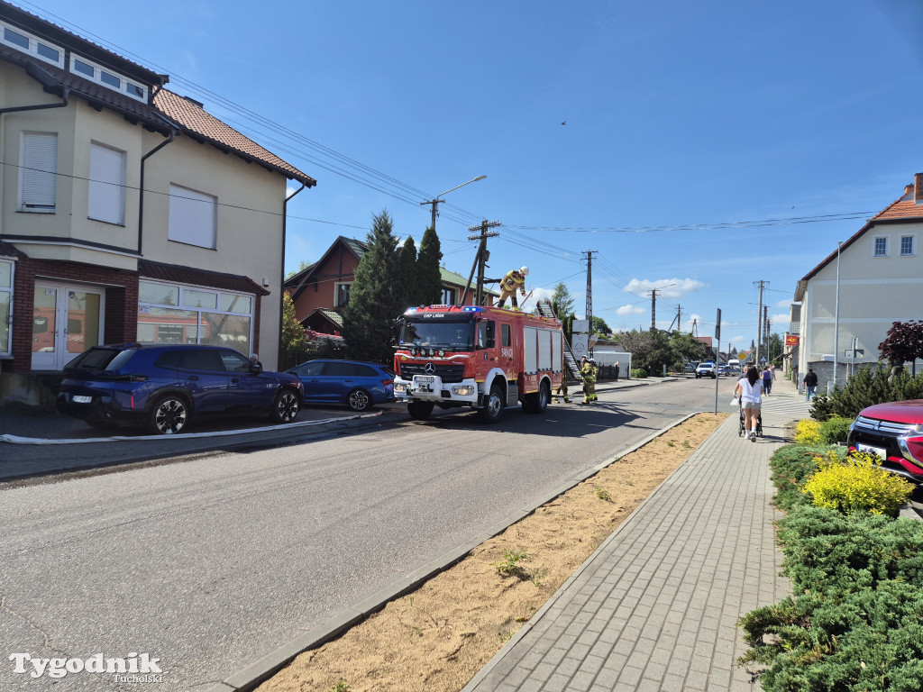 Śliwice: Interwencja licznych służb w centrum wsi. Co się wydarzyło?