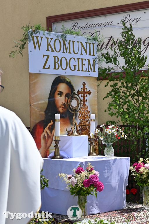 Boże Ciało, procesja w Tucholi