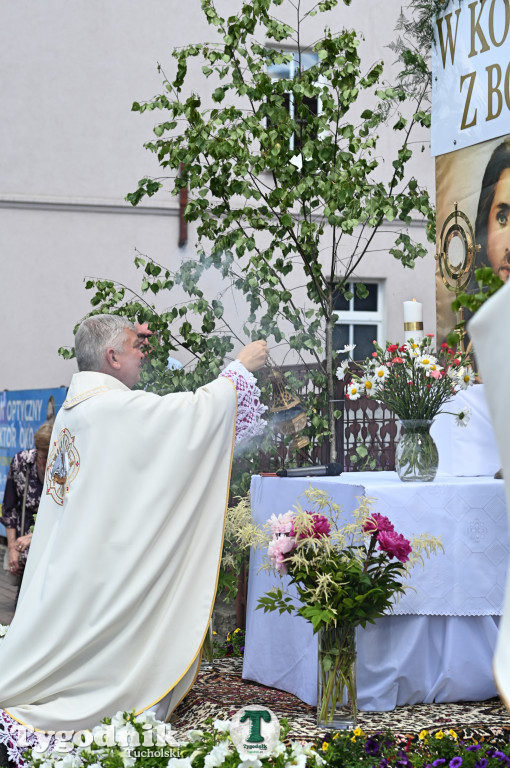 Boże Ciało, procesja w Tucholi