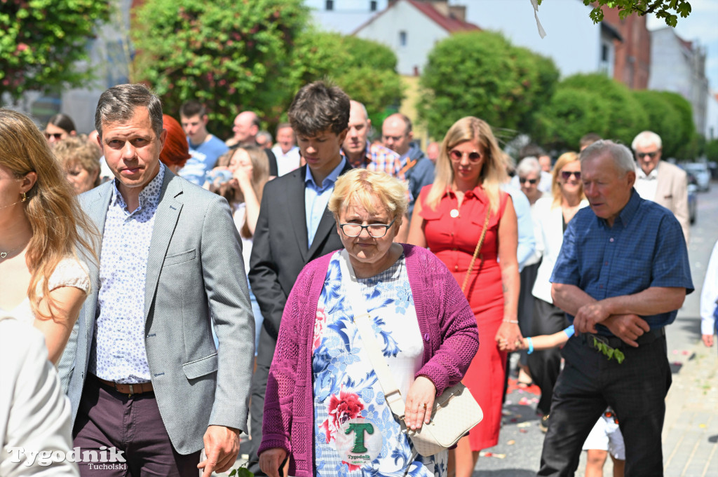 Boże Ciało, procesja w Tucholi