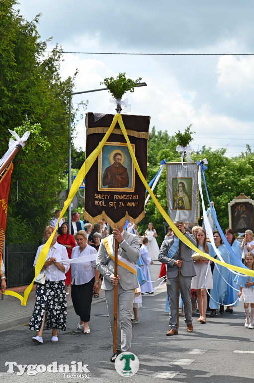 Boże Ciało, procesja w Tucholi