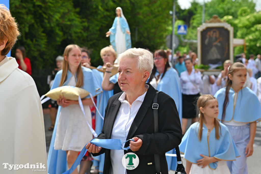 Boże Ciało, procesja w Tucholi