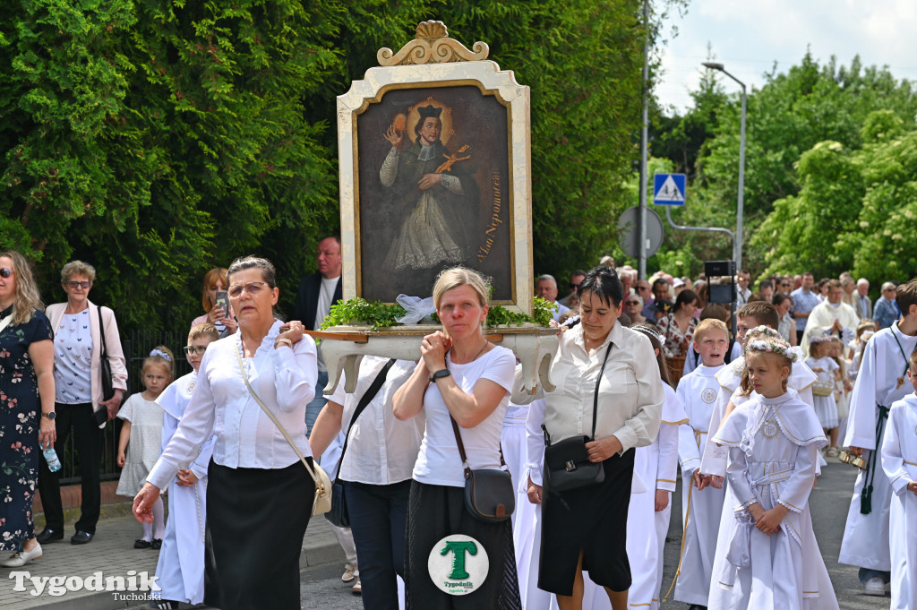 Boże Ciało, procesja w Tucholi