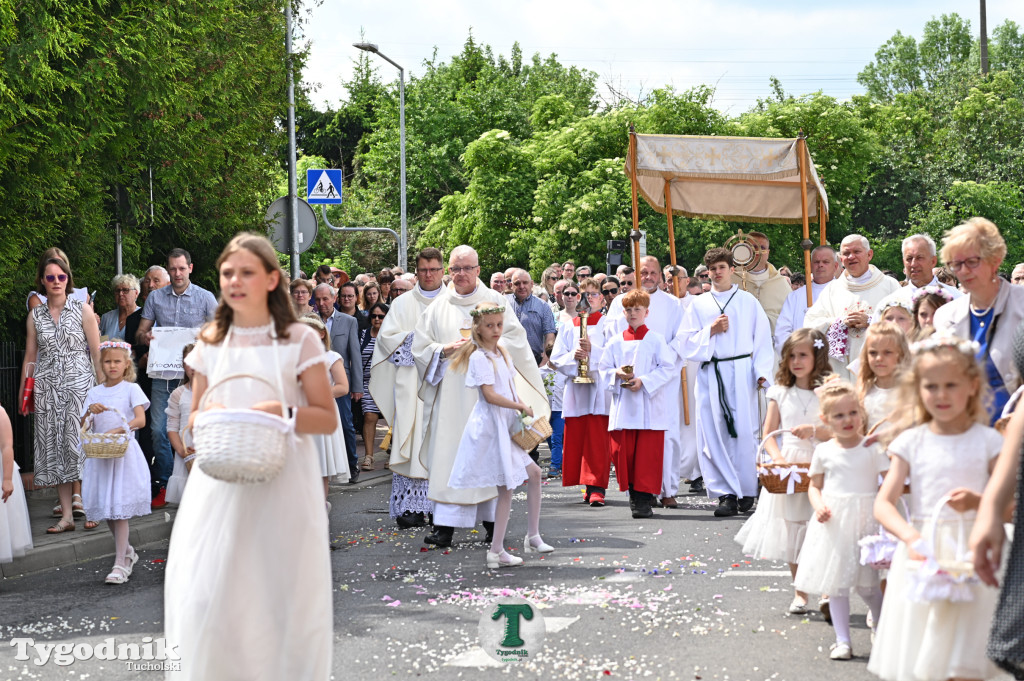Boże Ciało, procesja w Tucholi