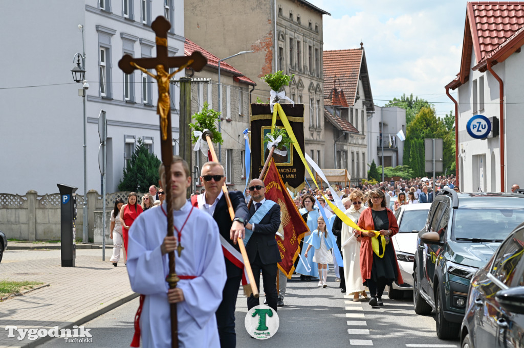 Boże Ciało, procesja w Tucholi