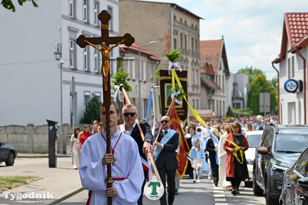 Boże Ciało, procesja w Tucholi
