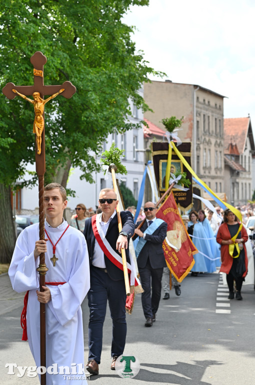 Boże Ciało, procesja w Tucholi