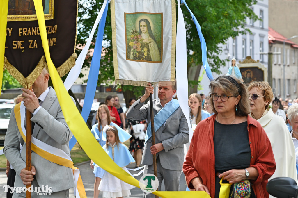 Boże Ciało, procesja w Tucholi