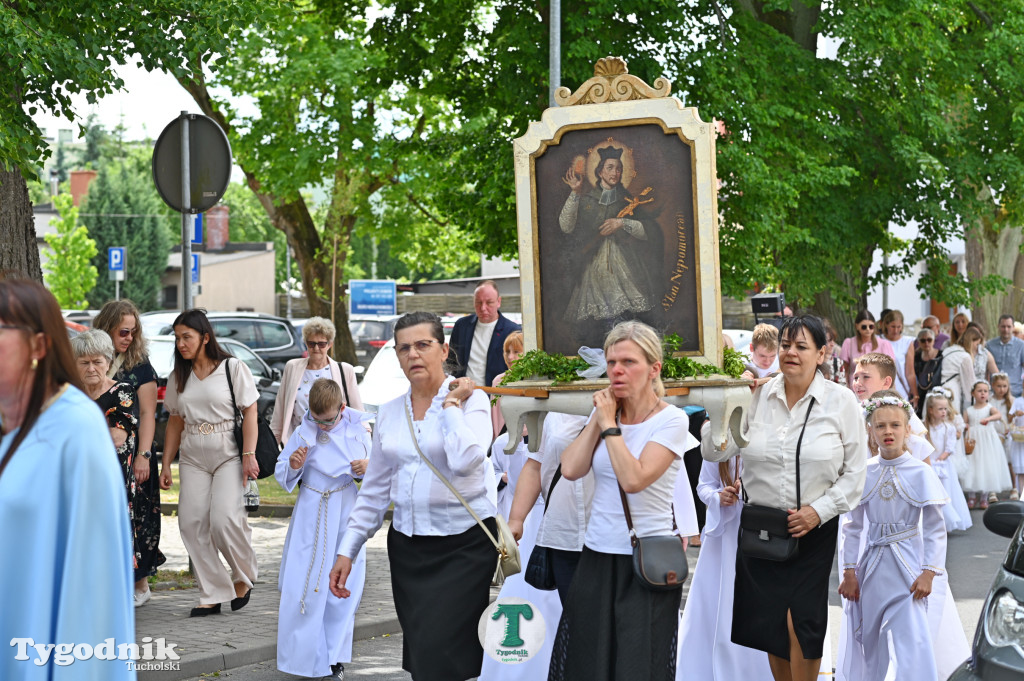 Boże Ciało, procesja w Tucholi