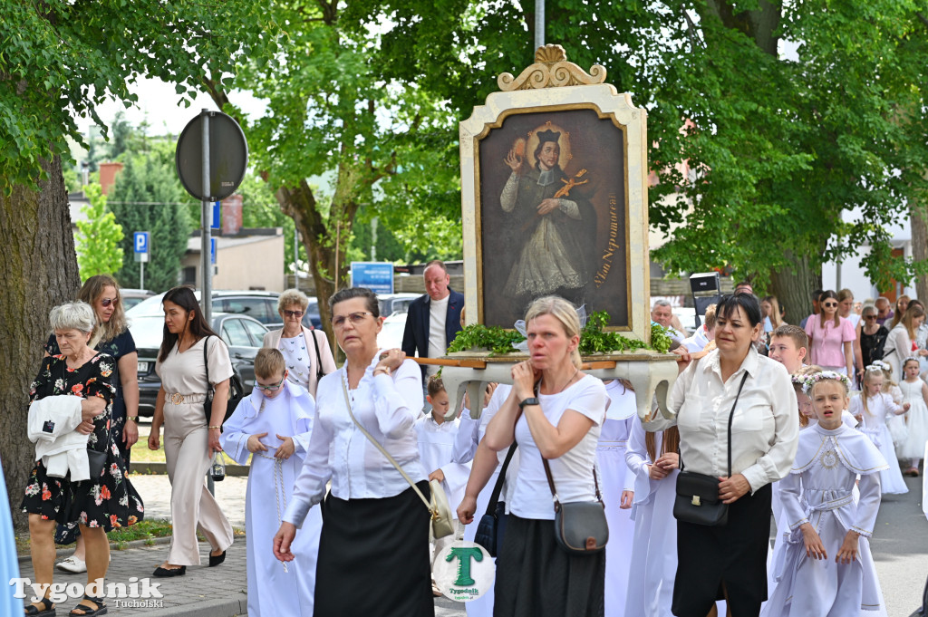 Boże Ciało, procesja w Tucholi