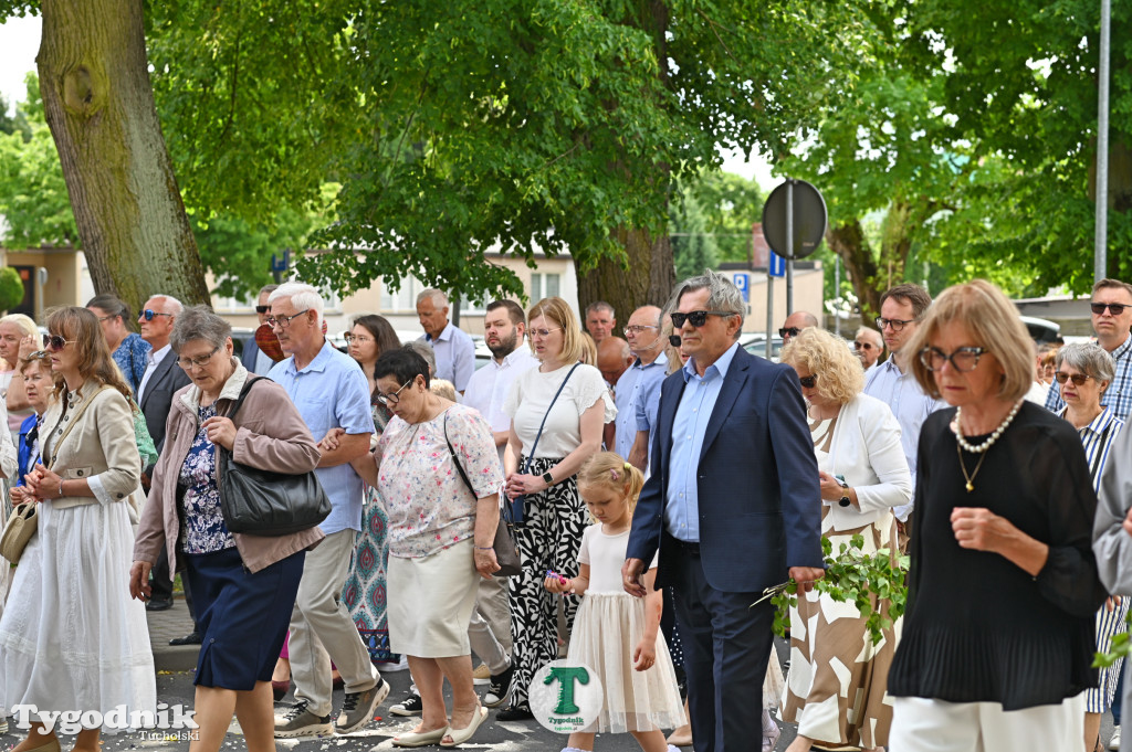 Boże Ciało, procesja w Tucholi