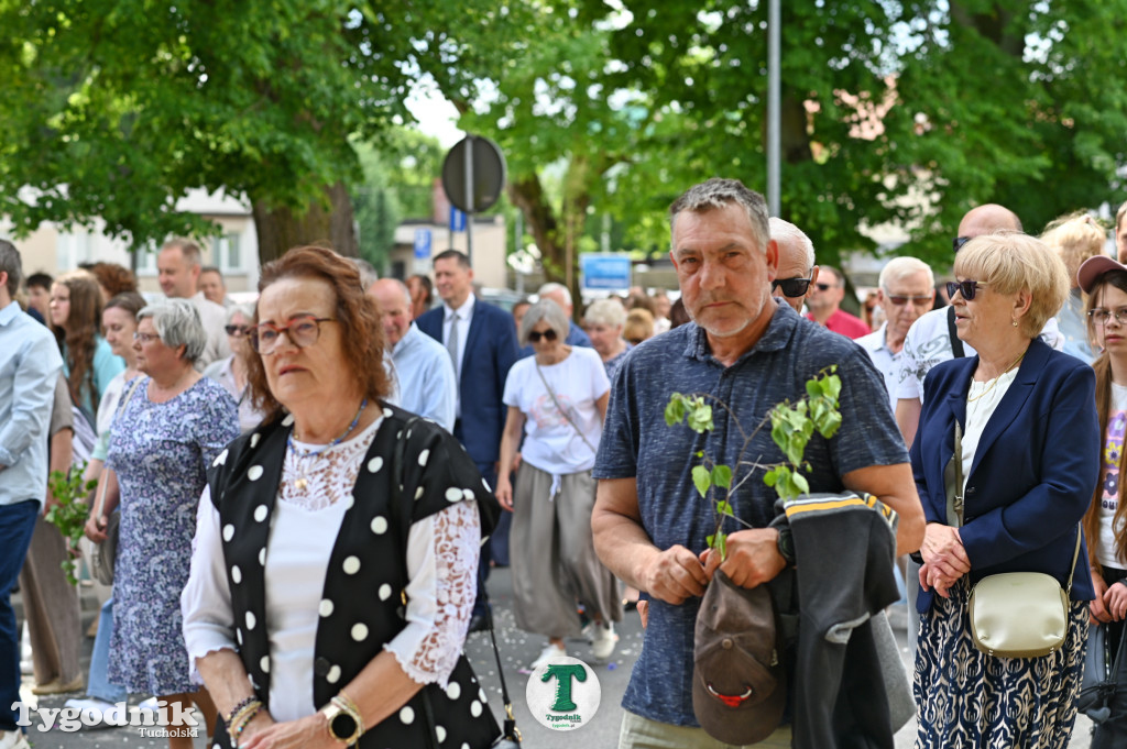 Boże Ciało, procesja w Tucholi