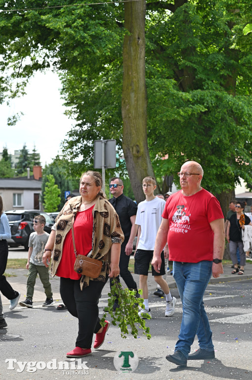 Boże Ciało, procesja w Tucholi