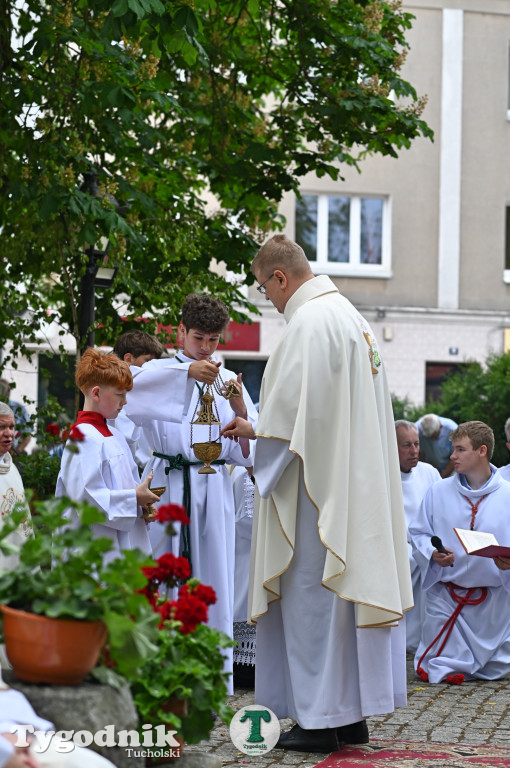 Boże Ciało, procesja w Tucholi