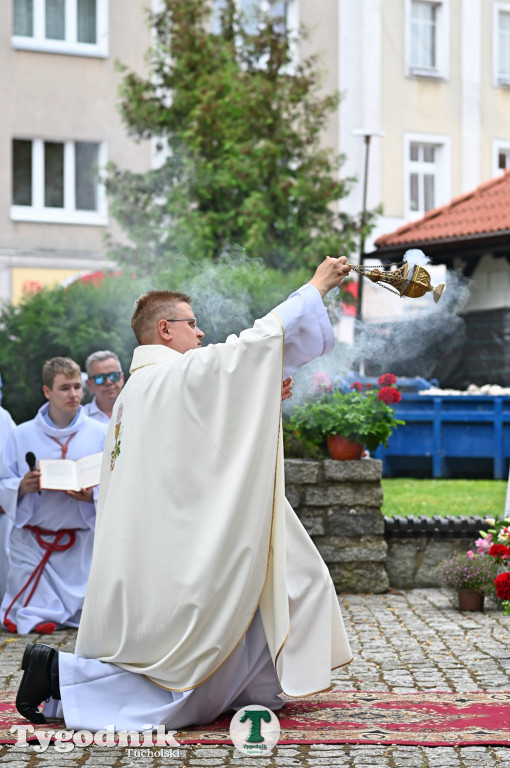 Boże Ciało, procesja w Tucholi