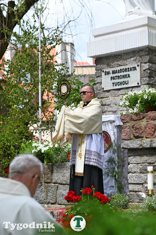 Boże Ciało, procesja w Tucholi