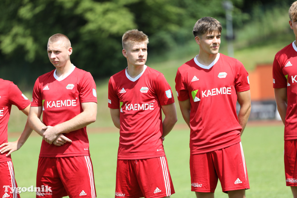 Klasa okręgowa: Mikołaj Galiński godnie pożegnał się z drużyną. Trzy gole napastnika Tucholanki