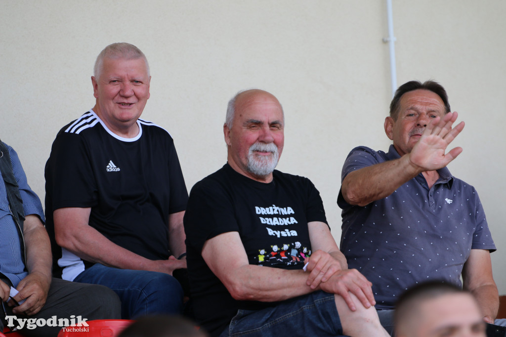 Klasa okręgowa: Mikołaj Galiński godnie pożegnał się z drużyną. Trzy gole napastnika Tucholanki