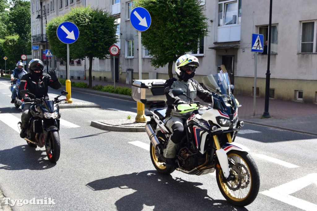Parada w ramach 15. Żalińskiego Moto Show