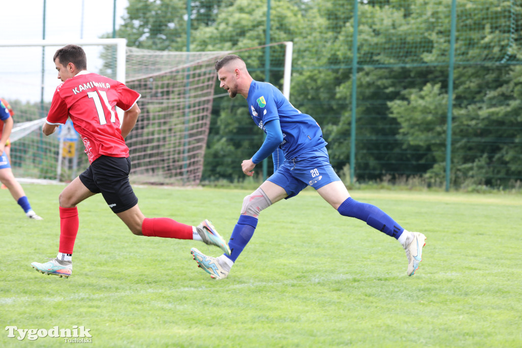 Klasa B: Myśliwiec Gostycyn - Kamionka Kamień Krajeński 2:4 (2:1)