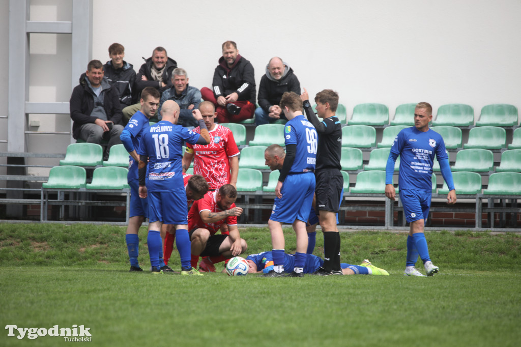 Klasa B: Myśliwiec Gostycyn - Kamionka Kamień Krajeński 2:4 (2:1)