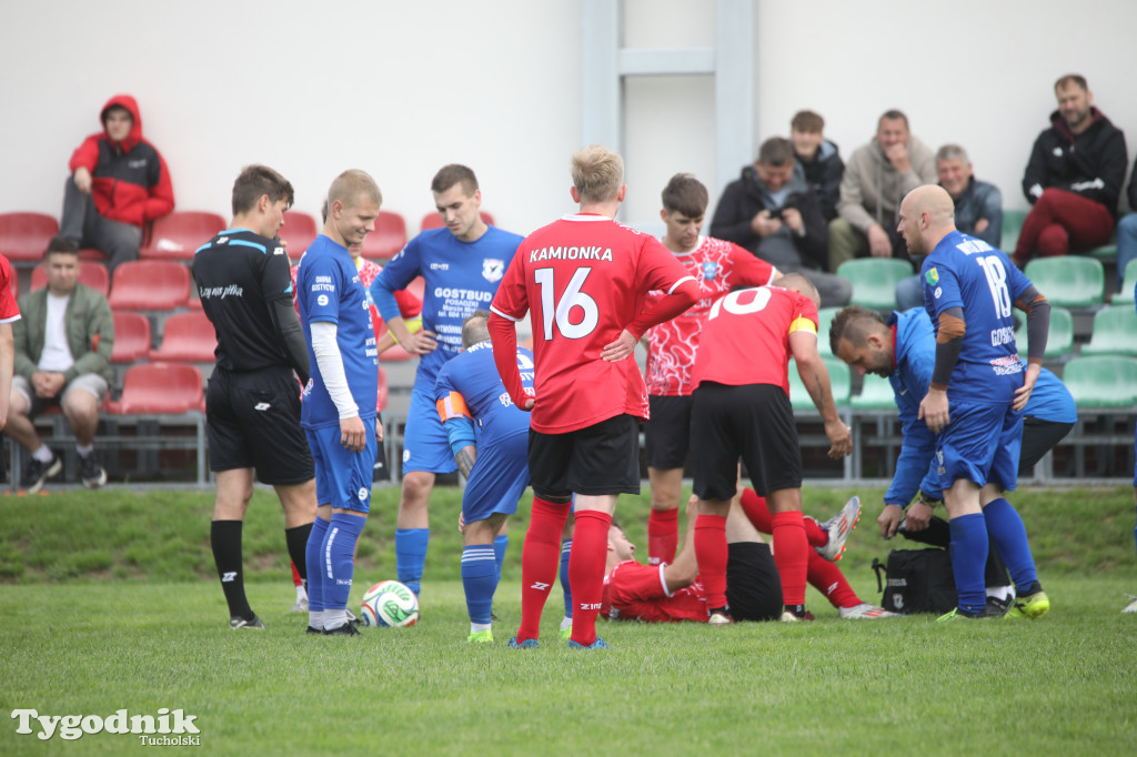 Klasa B: Myśliwiec Gostycyn - Kamionka Kamień Krajeński 2:4 (2:1)