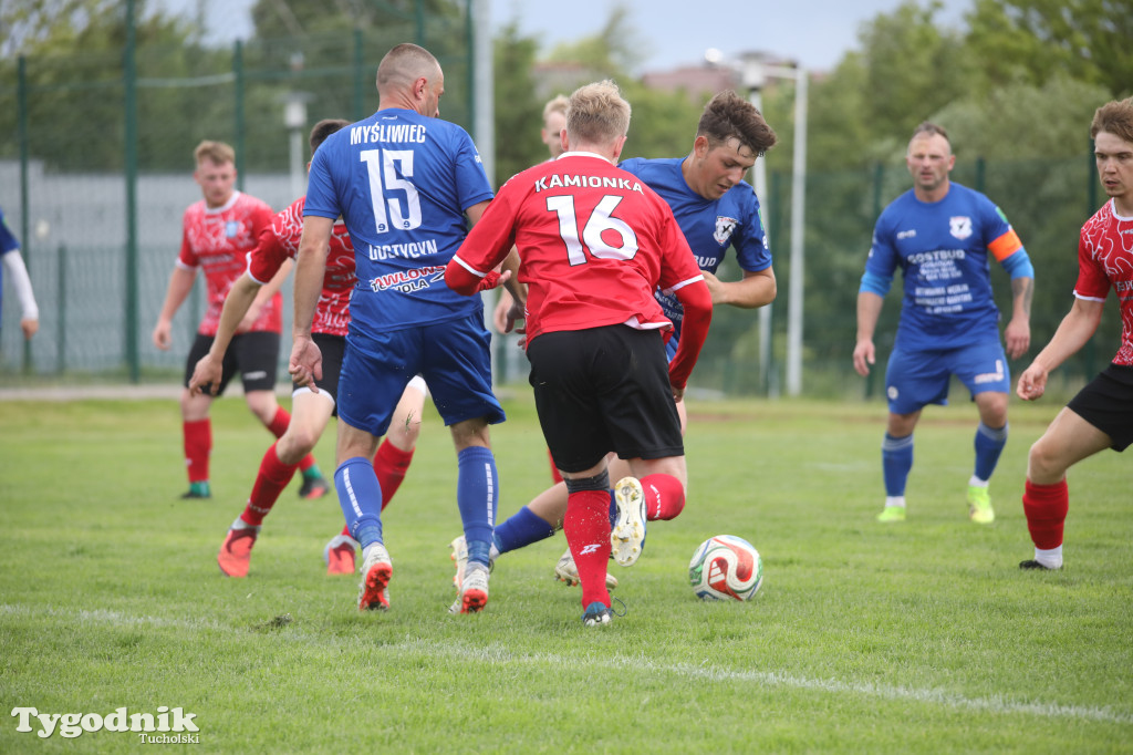 Klasa B: Myśliwiec Gostycyn - Kamionka Kamień Krajeński 2:4 (2:1)
