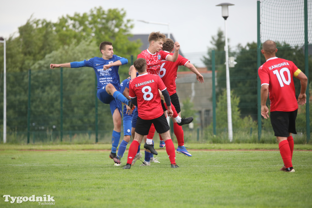 Klasa B: Myśliwiec Gostycyn - Kamionka Kamień Krajeński 2:4 (2:1)