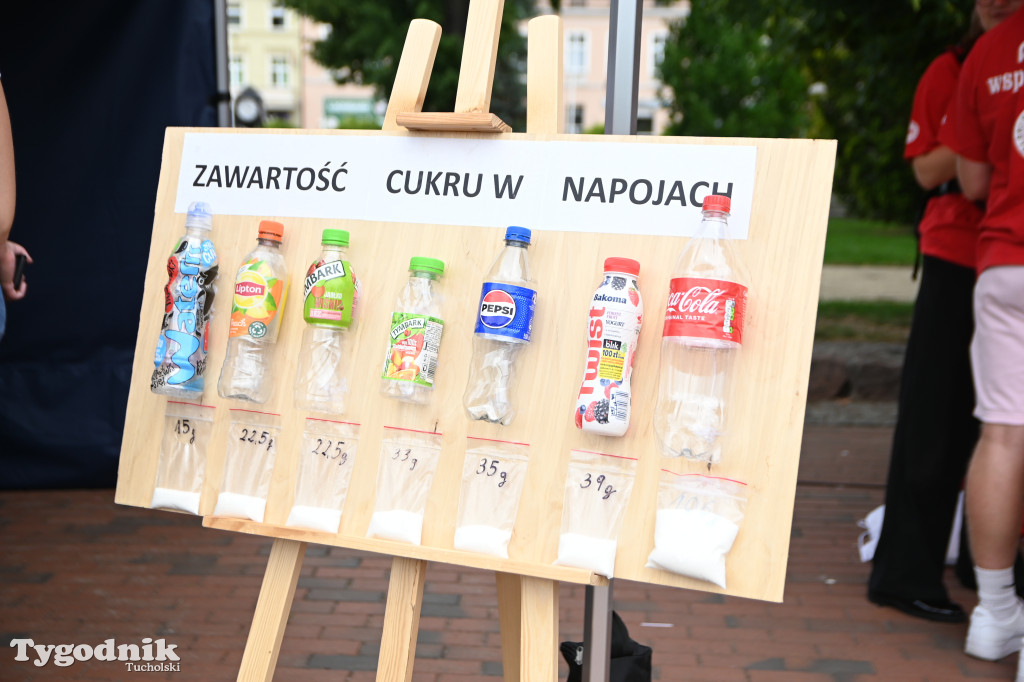 Bezpieczne Wakacje na rynku w Tucholi