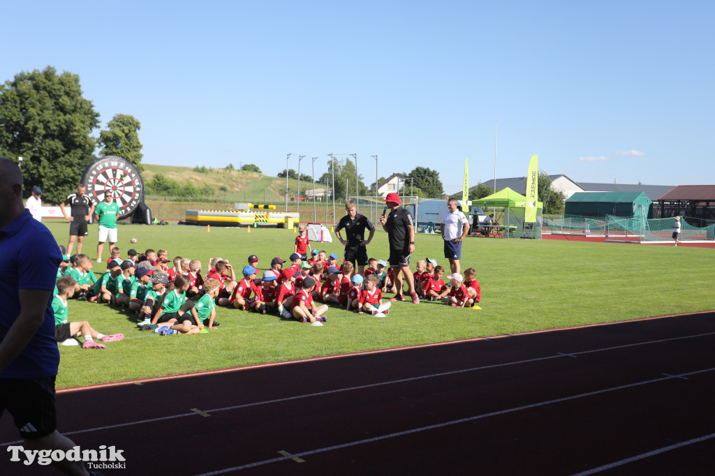Młodzi piłkarze Tucholanki zabawili się na festynie klubowym