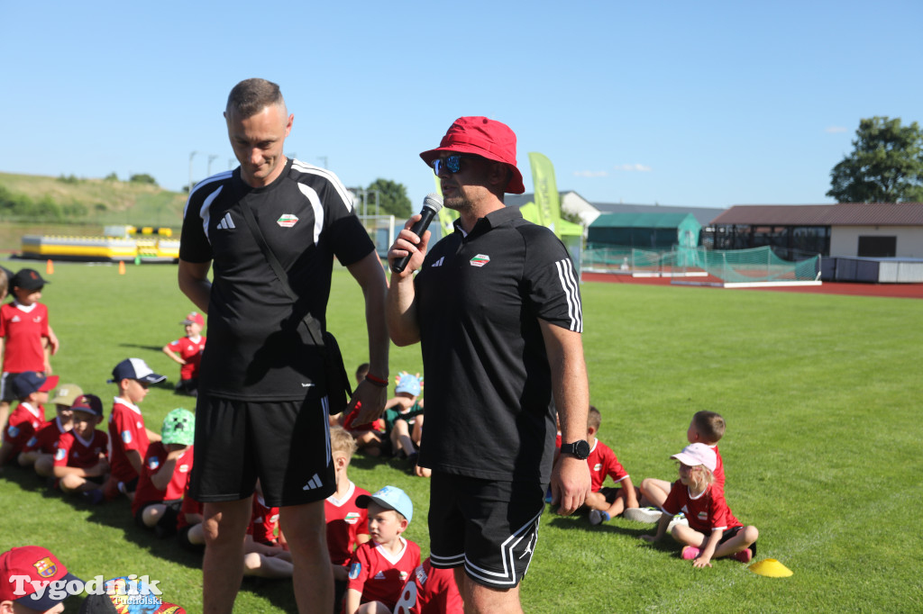 Młodzi piłkarze Tucholanki zabawili się na festynie klubowym