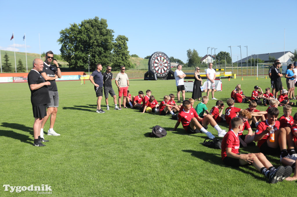 Młodzi piłkarze Tucholanki zabawili się na festynie klubowym