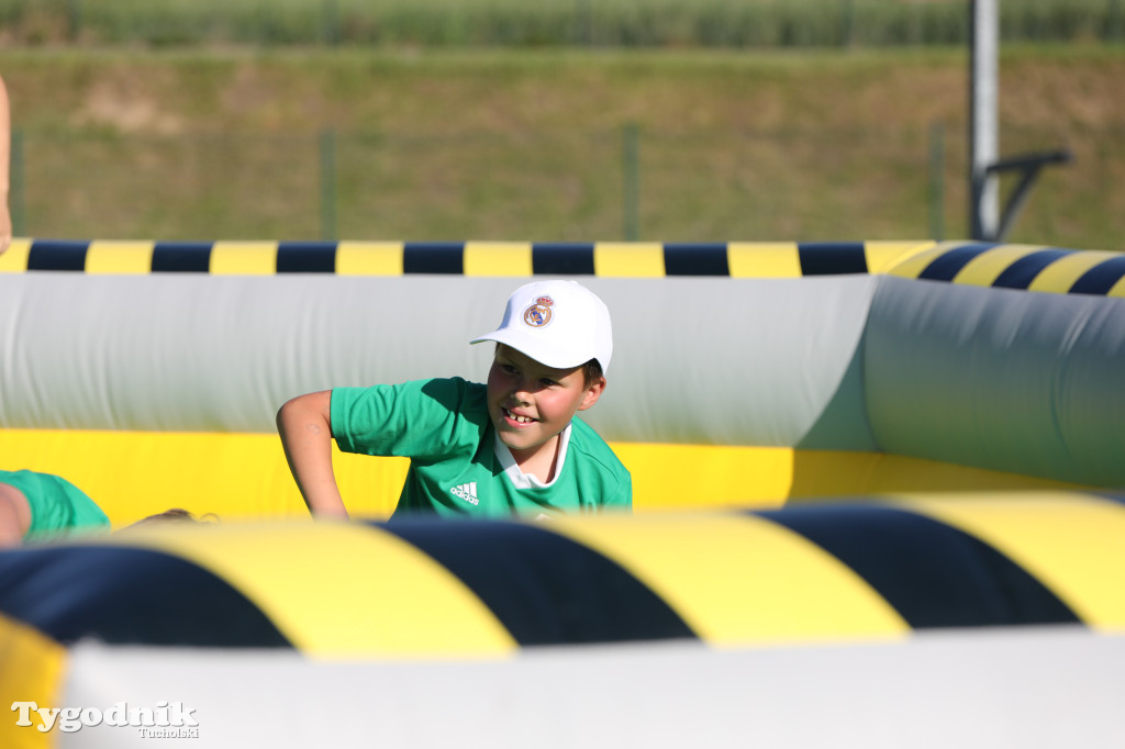 Młodzi piłkarze Tucholanki zabawili się na festynie klubowym