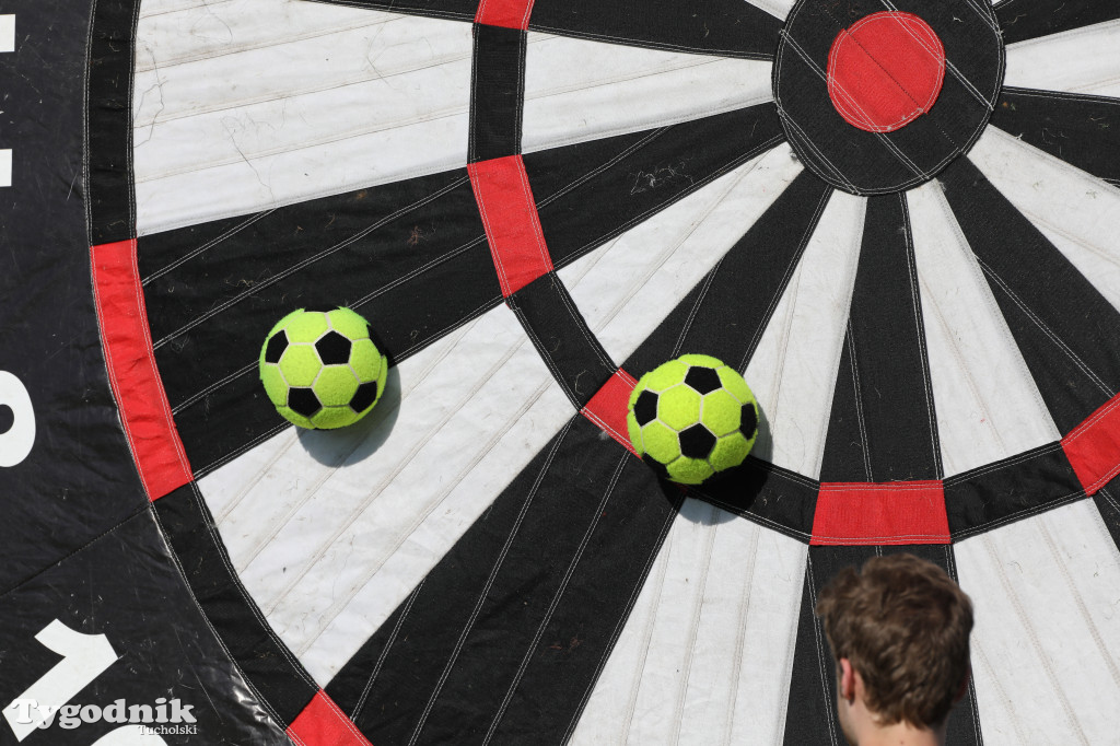 Młodzi piłkarze Tucholanki zabawili się na festynie klubowym