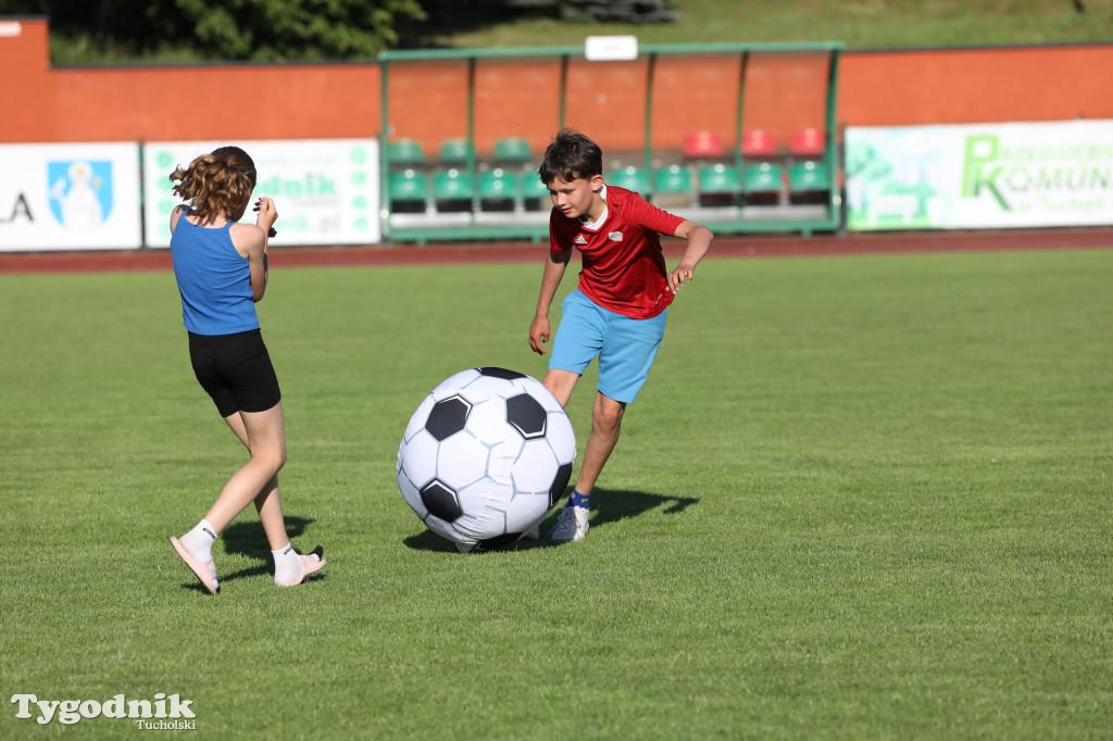 Młodzi piłkarze Tucholanki zabawili się na festynie klubowym