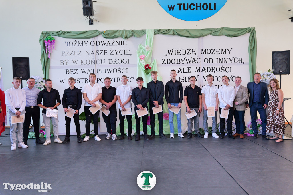 Szkoła Branżowa w Tucholi żegna uczniów trzecich klas