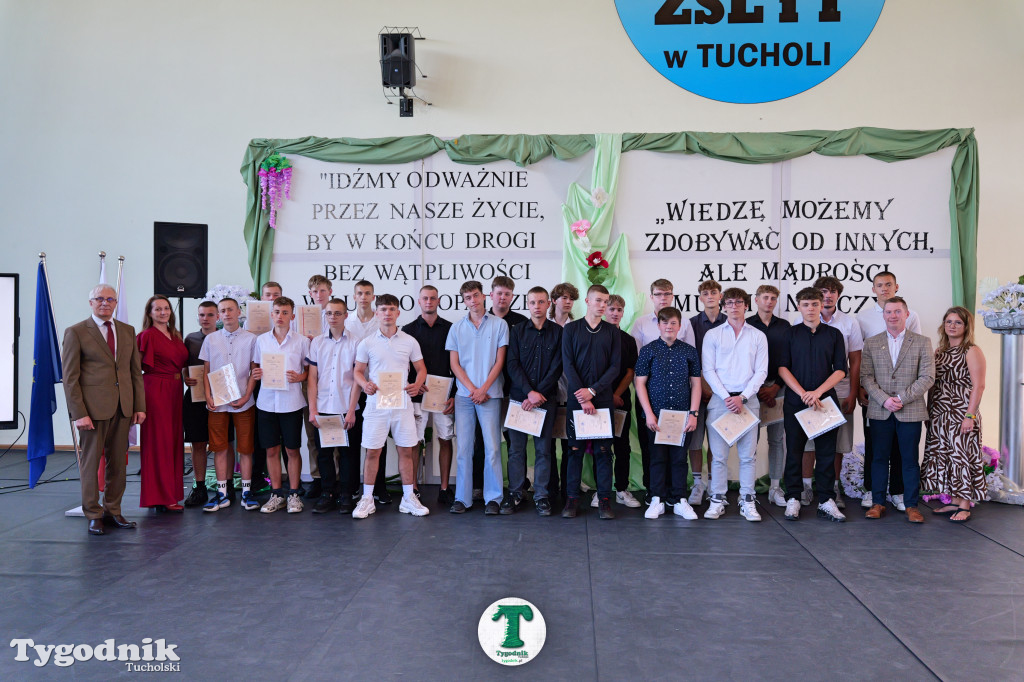 Szkoła Branżowa w Tucholi żegna uczniów trzecich klas