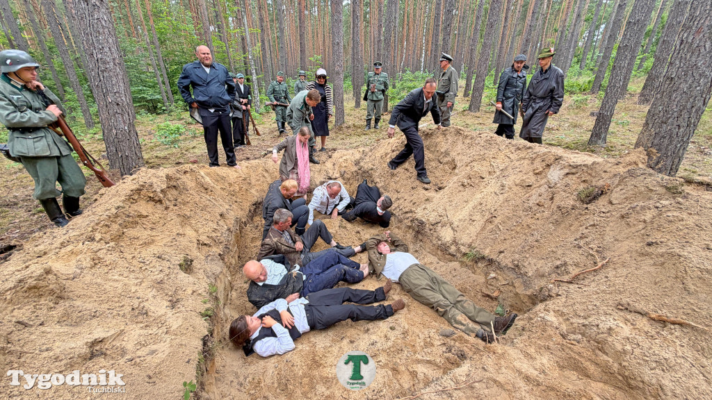 Powstaje film Medalik. W lesie w Tucholi kręcili egzekucje
