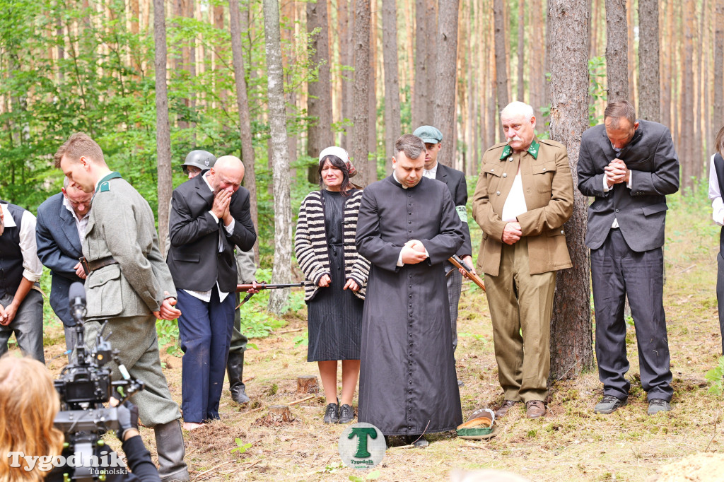 Powstaje film Medalik. W lesie w Tucholi kręcili egzekucje