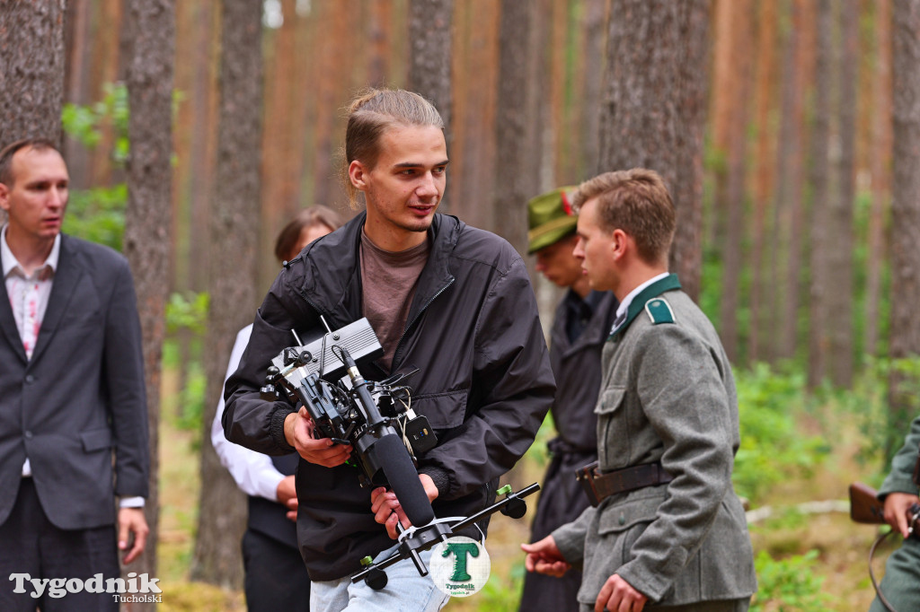 Powstaje film Medalik. W lesie w Tucholi kręcili egzekucje