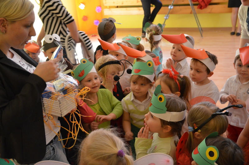 Przedszkolacy na festiwalu wiosennym