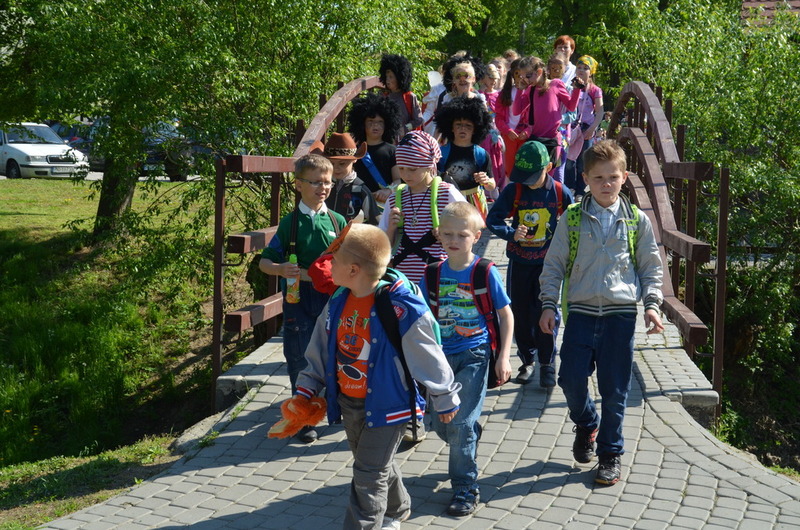 Bohaterowie bajek zabawili się w naszym parku