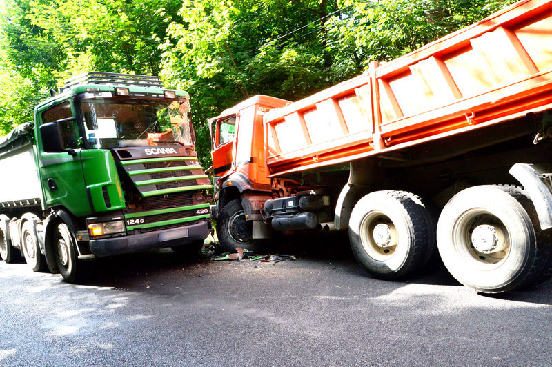 Zderzenie w Gołąbku - ZDJĘCIA