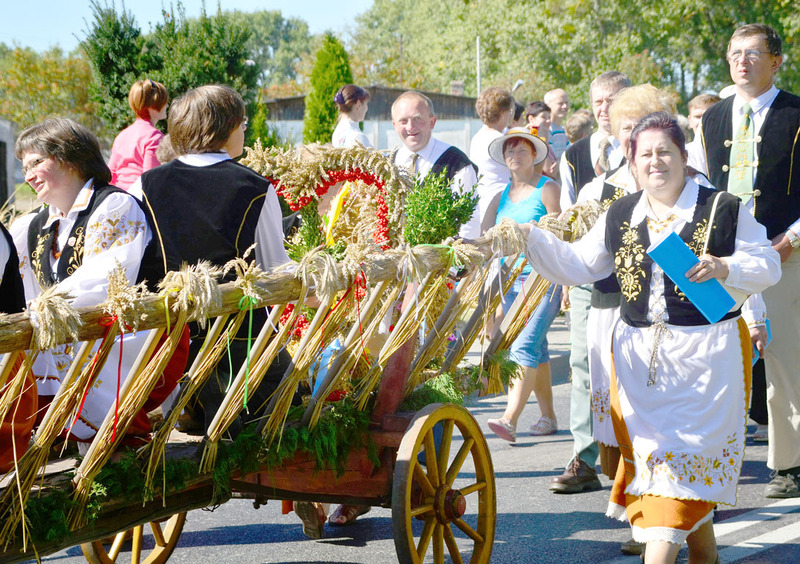 Słoneczne święto na zakończenie ciężkiej pracy