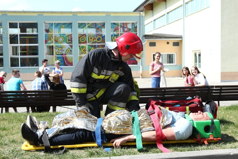 Tuchola: Dym i straż w ZAZ-ie - ZDJĘCIA